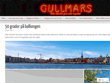 Tablet Screenshot of gullmars.se